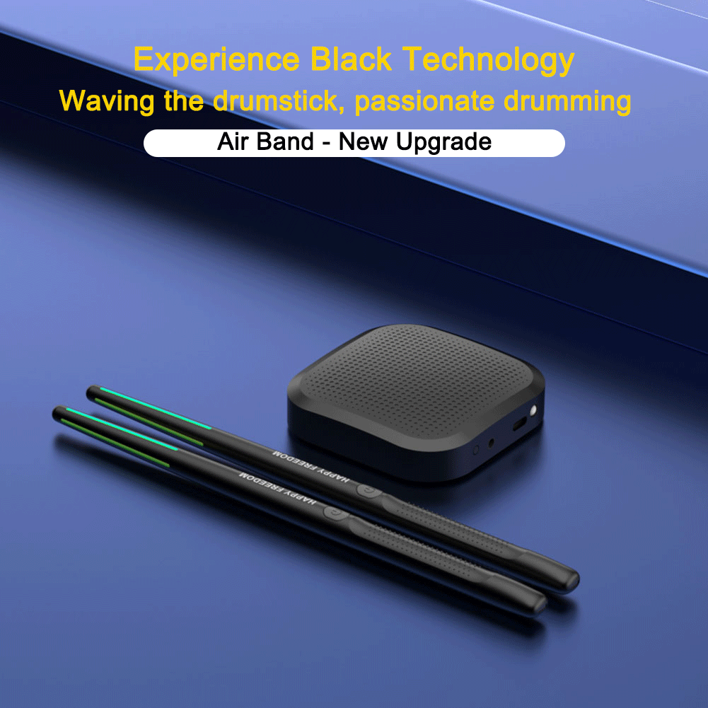 Electronic Drum Kit For Kids - Elektroniczne wirtualne pałeczki perkusyjne, pedały, przenośny
