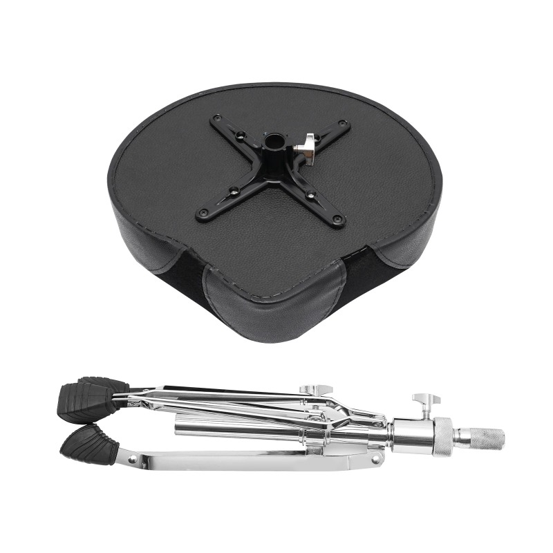 Drum Throne Adjustable - Regulowany stołek perkusyjny z wyściełanym siedziskiem,
