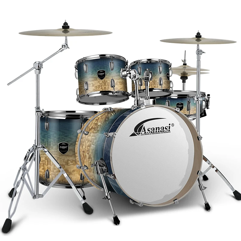 Electronic Drum Kit For Kids - Profesjonalne bębny jazzowe 5 bębnów 3