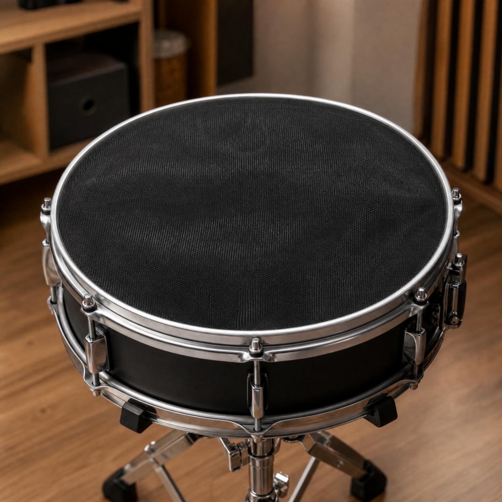Mesh Drum Pad 12 Inch - Cicha podkładka do tłumienia dźwięku perkusji,