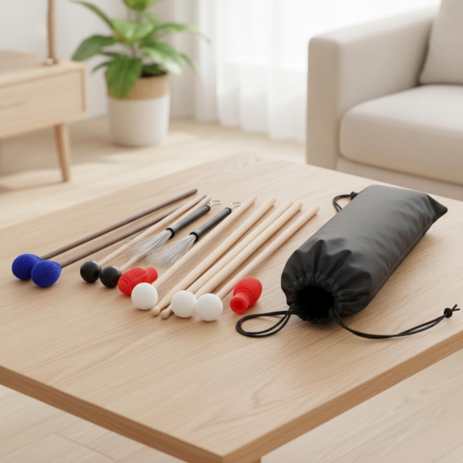 Kompletny zestaw perkusyjny z  – Drumsticks 5A Maple recenzja i cena