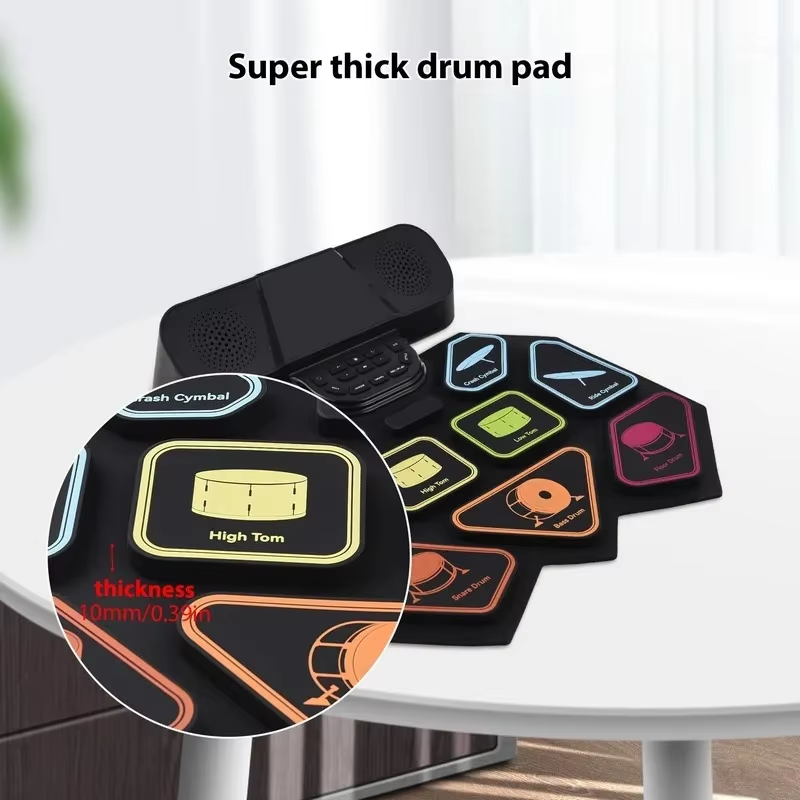 Przenośny, składany zestaw per – Electronic Drum Set Roll Up recenzja i cena