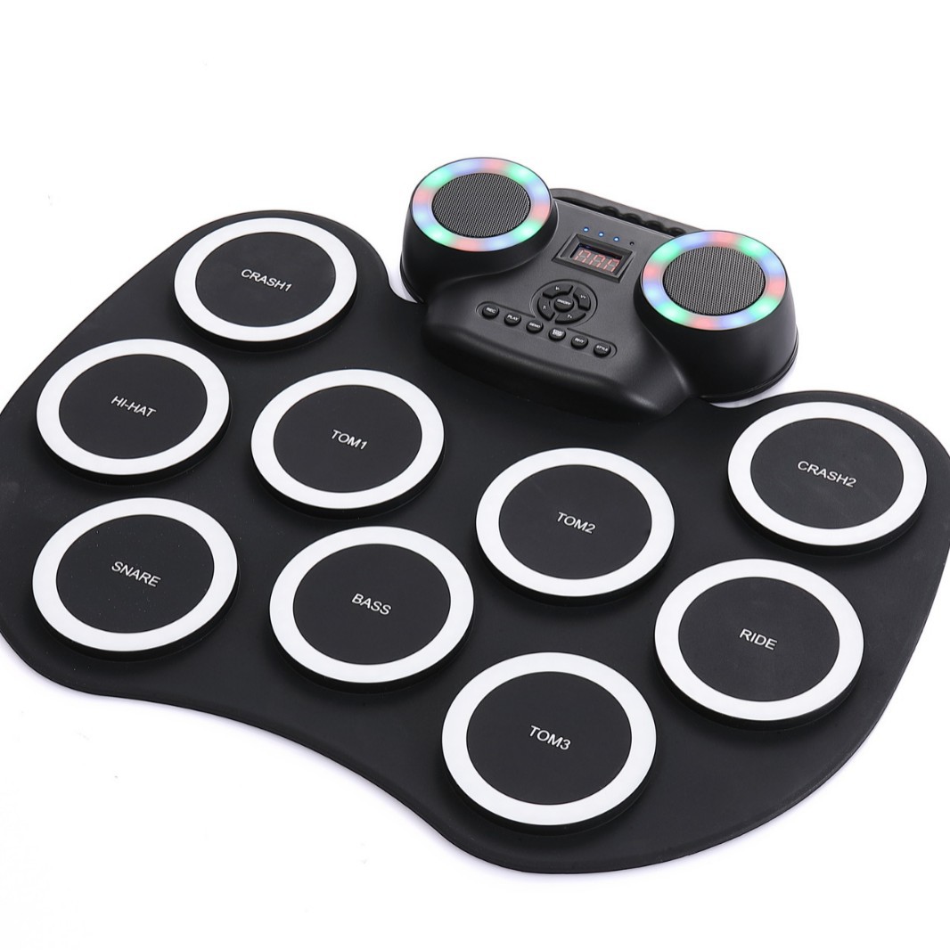 Przenośny zestaw perkusyjny el – Electronic Drum Set Roll Up recenzja i cena