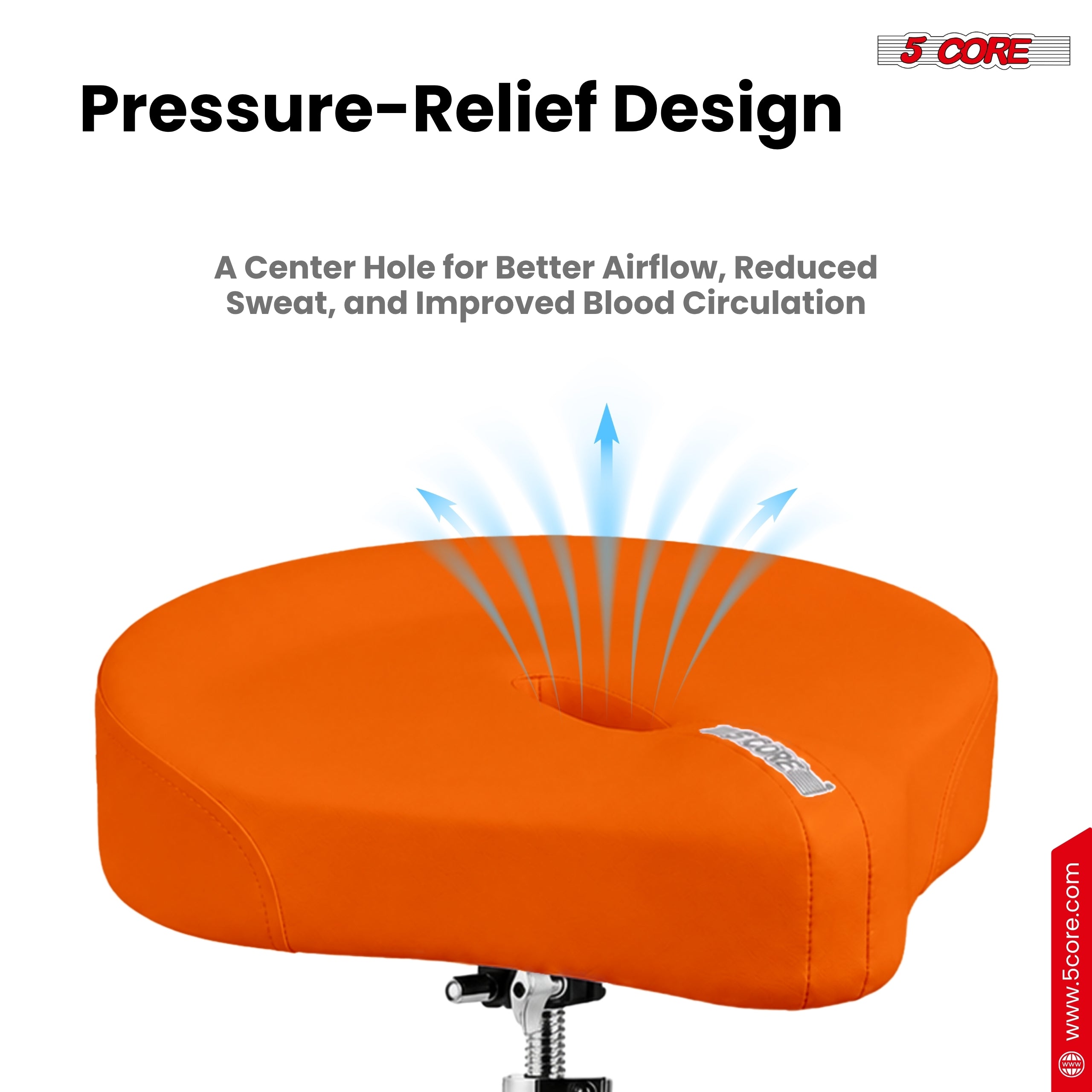5-rdzeniowy, wyściełany, ergon – Drum Throne Adjustable recenzja i cena