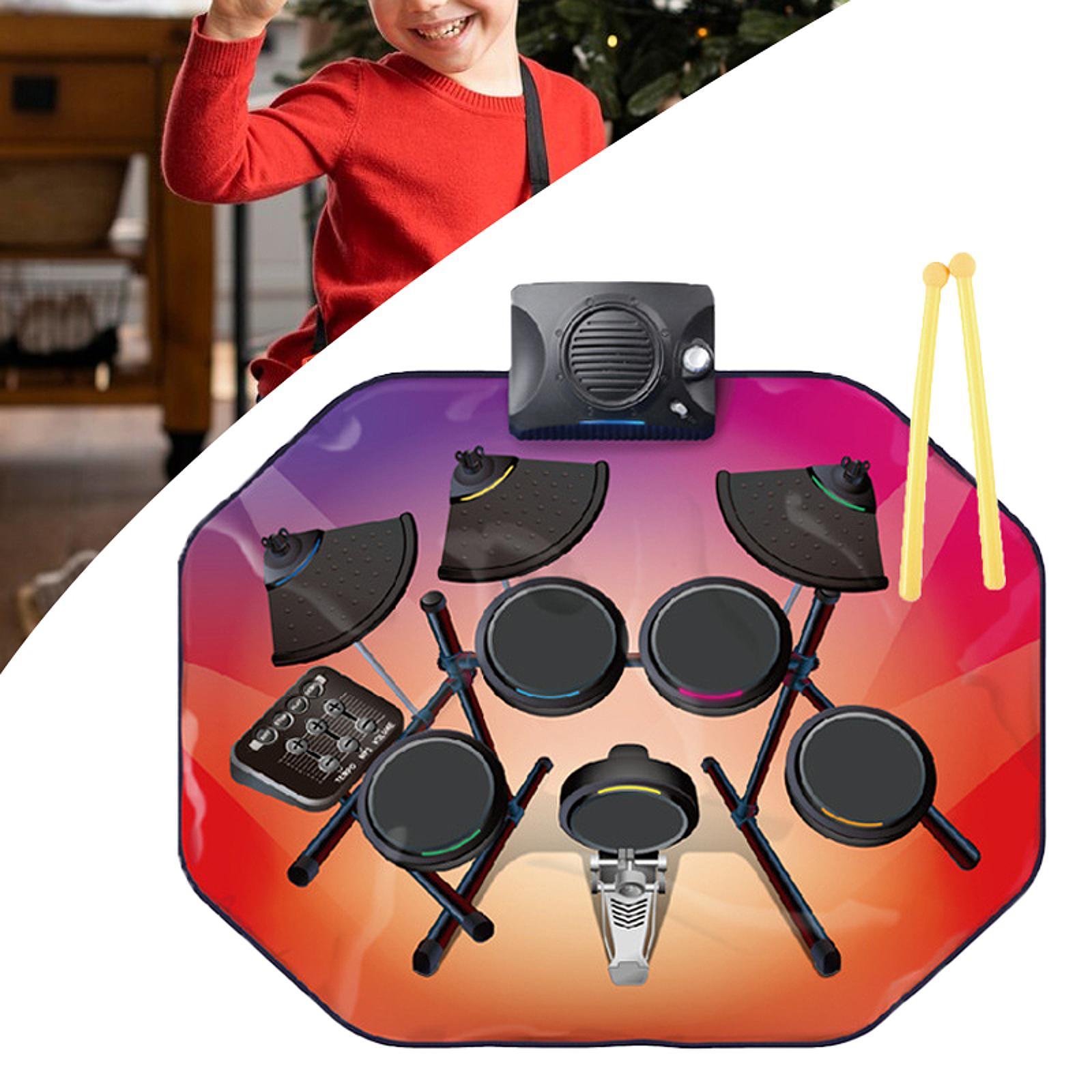 Kompaktowy zestaw elektroniczn – Electronic Drum Set Roll Up recenzja i cena