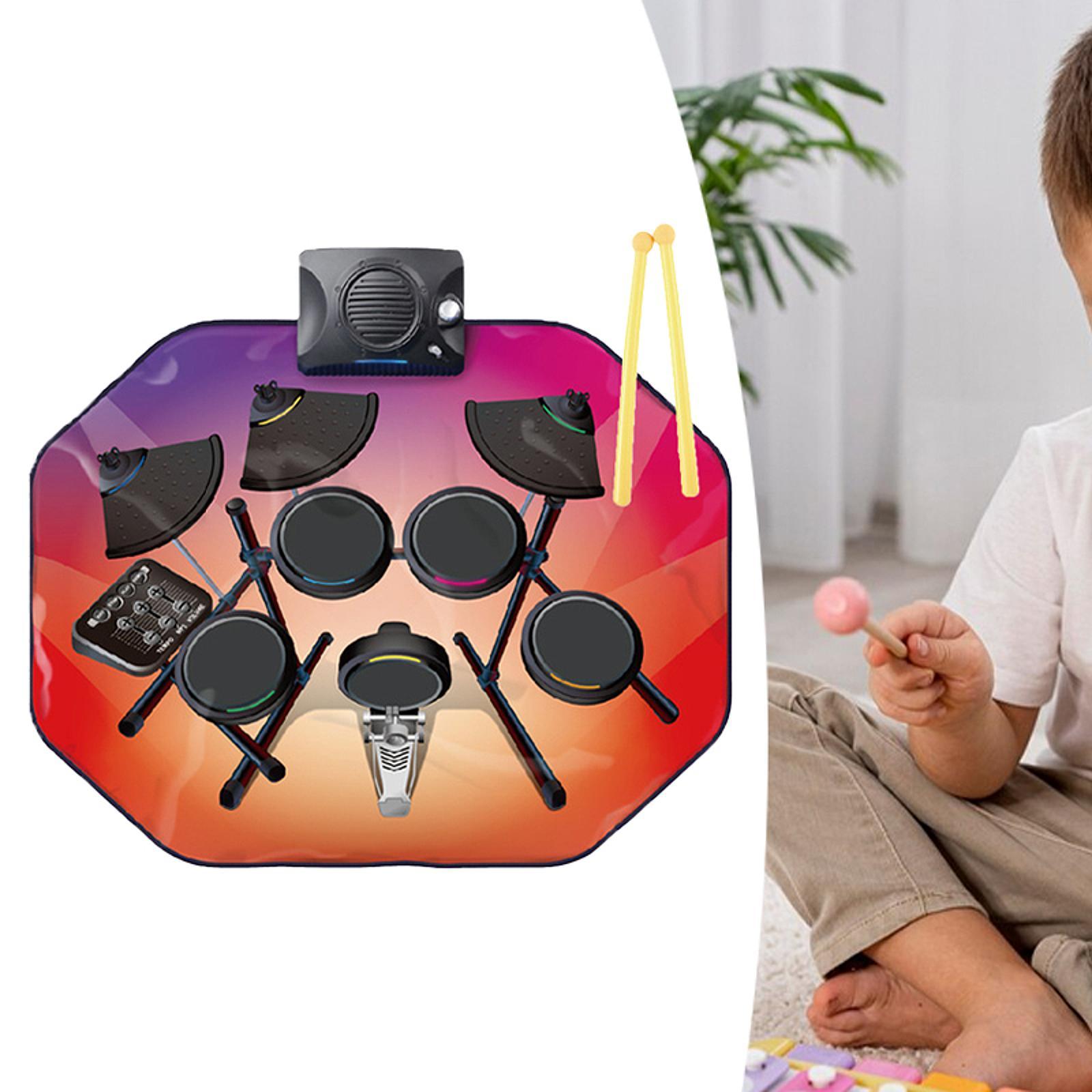 Kompaktowy zestaw elektroniczn – Electronic Drum Set Roll Up recenzja i cena