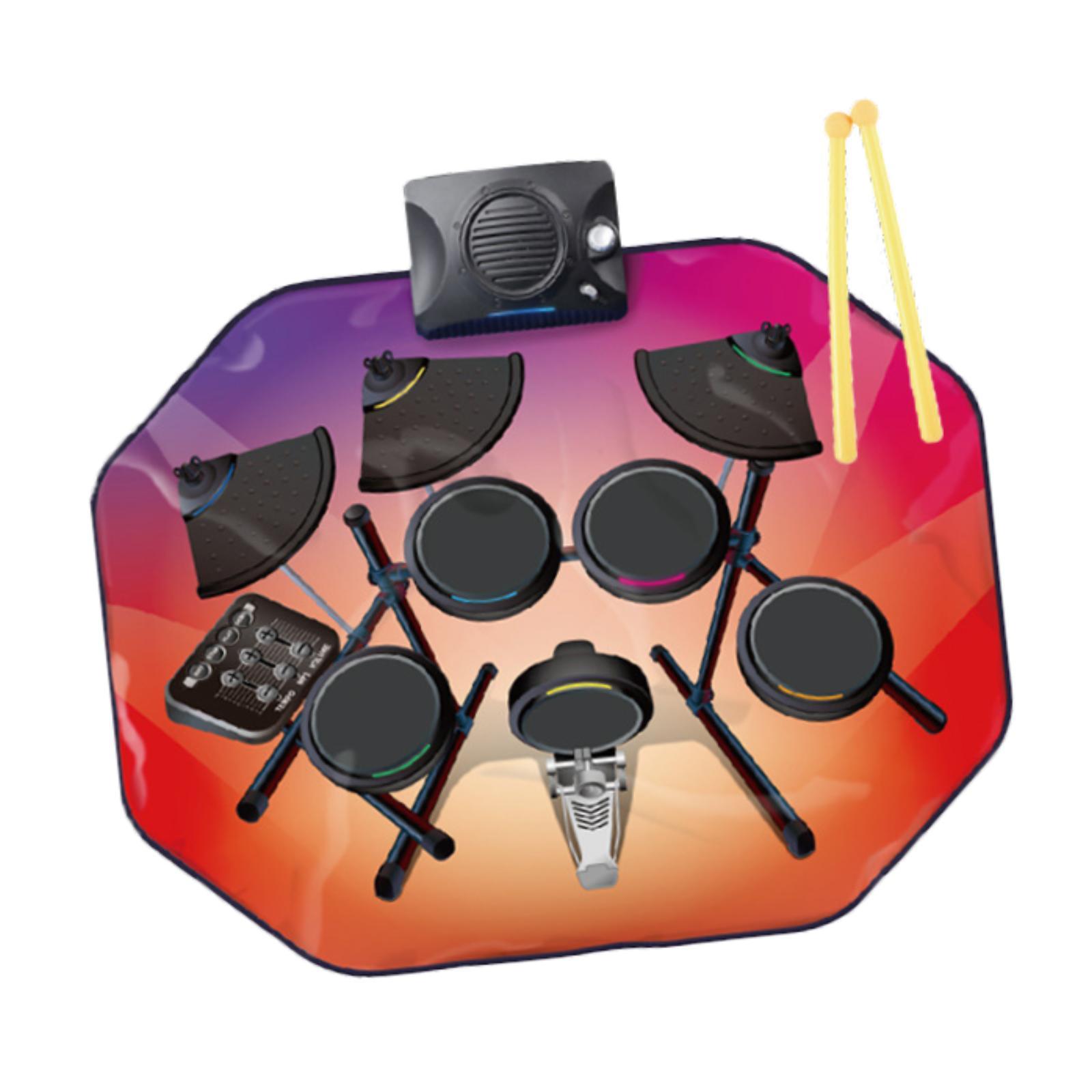 Kompaktowy zestaw elektroniczn – Electronic Drum Set Roll Up recenzja i cena