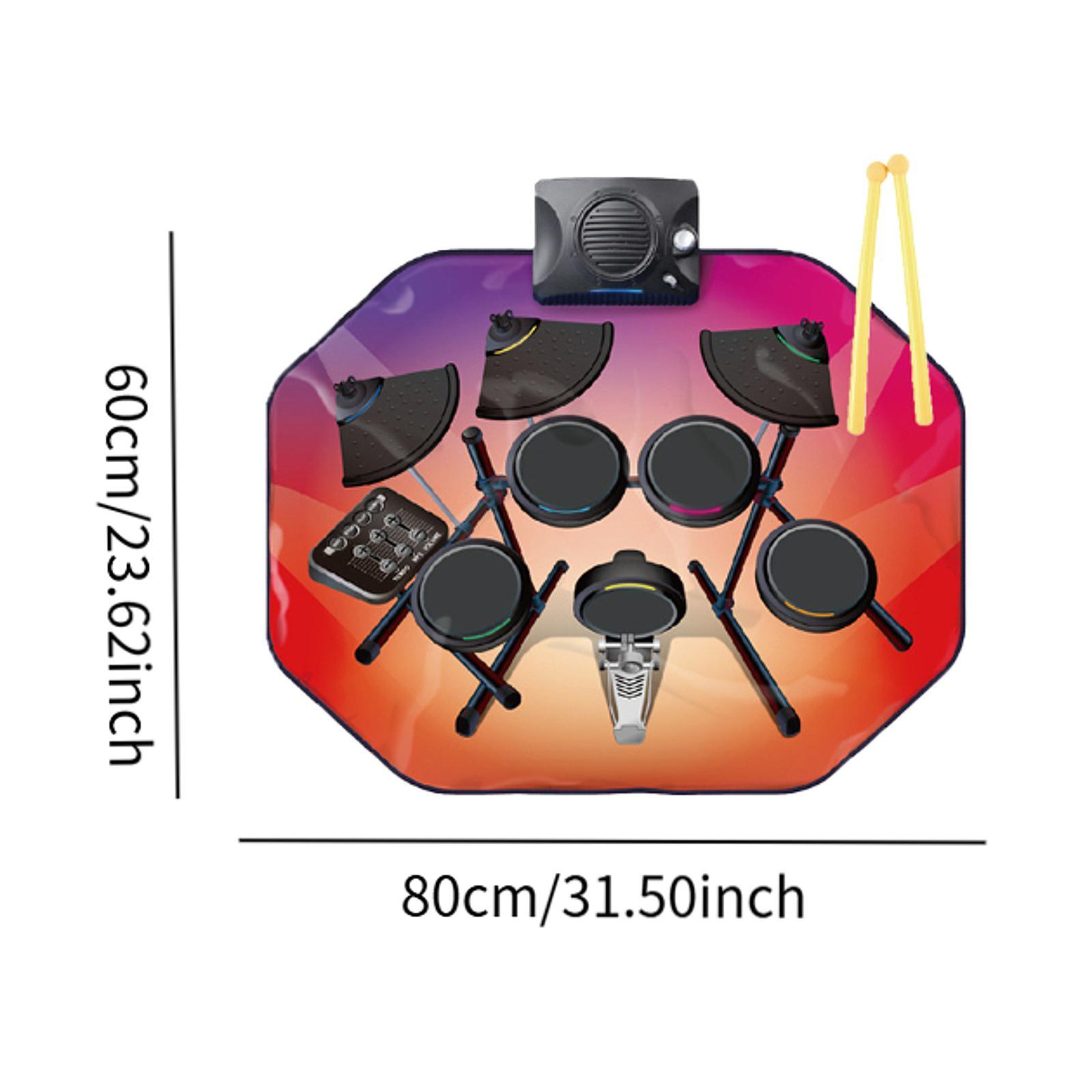 Kompaktowy zestaw elektroniczn – Electronic Drum Set Roll Up recenzja i cena