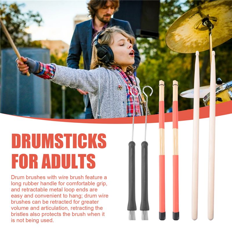 Zestaw pałeczek perkusyjnych,  – Drumsticks 5A Maple recenzja i cena