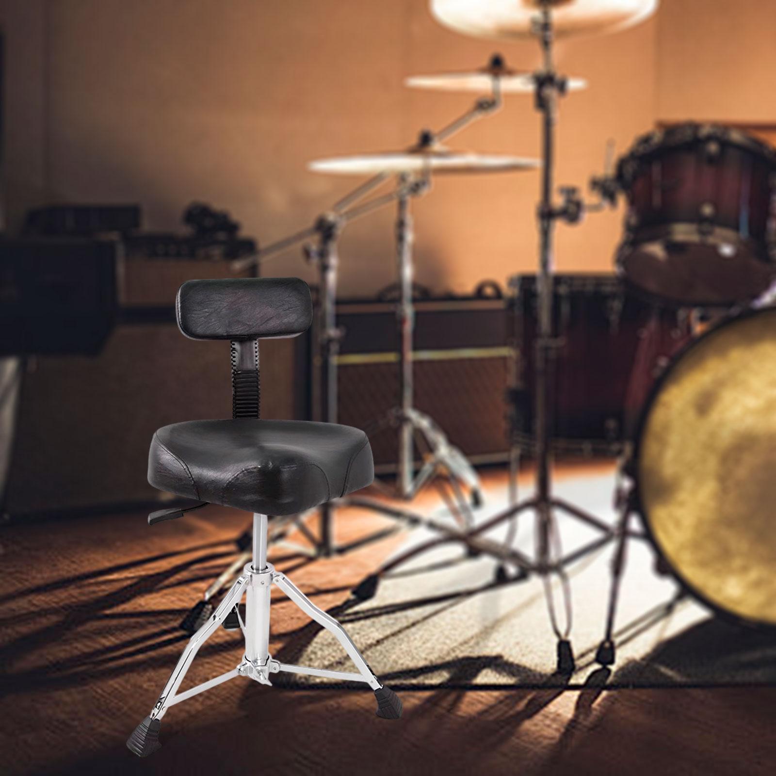 Stołek perkusyjny z oparciem,  – Drum Throne Adjustable recenzja i cena