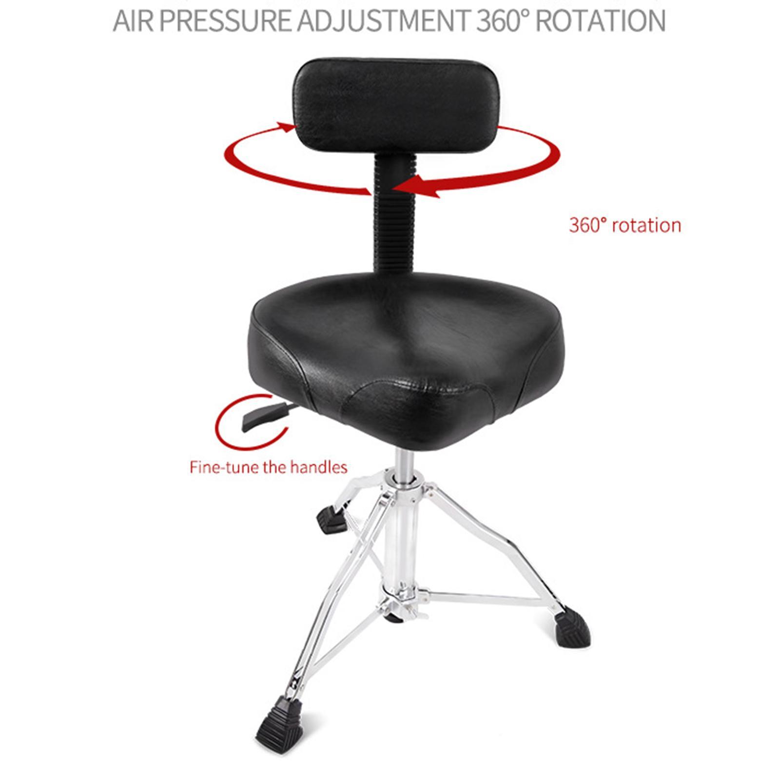 Stołek perkusyjny z oparciem,  – Drum Throne Adjustable recenzja i cena