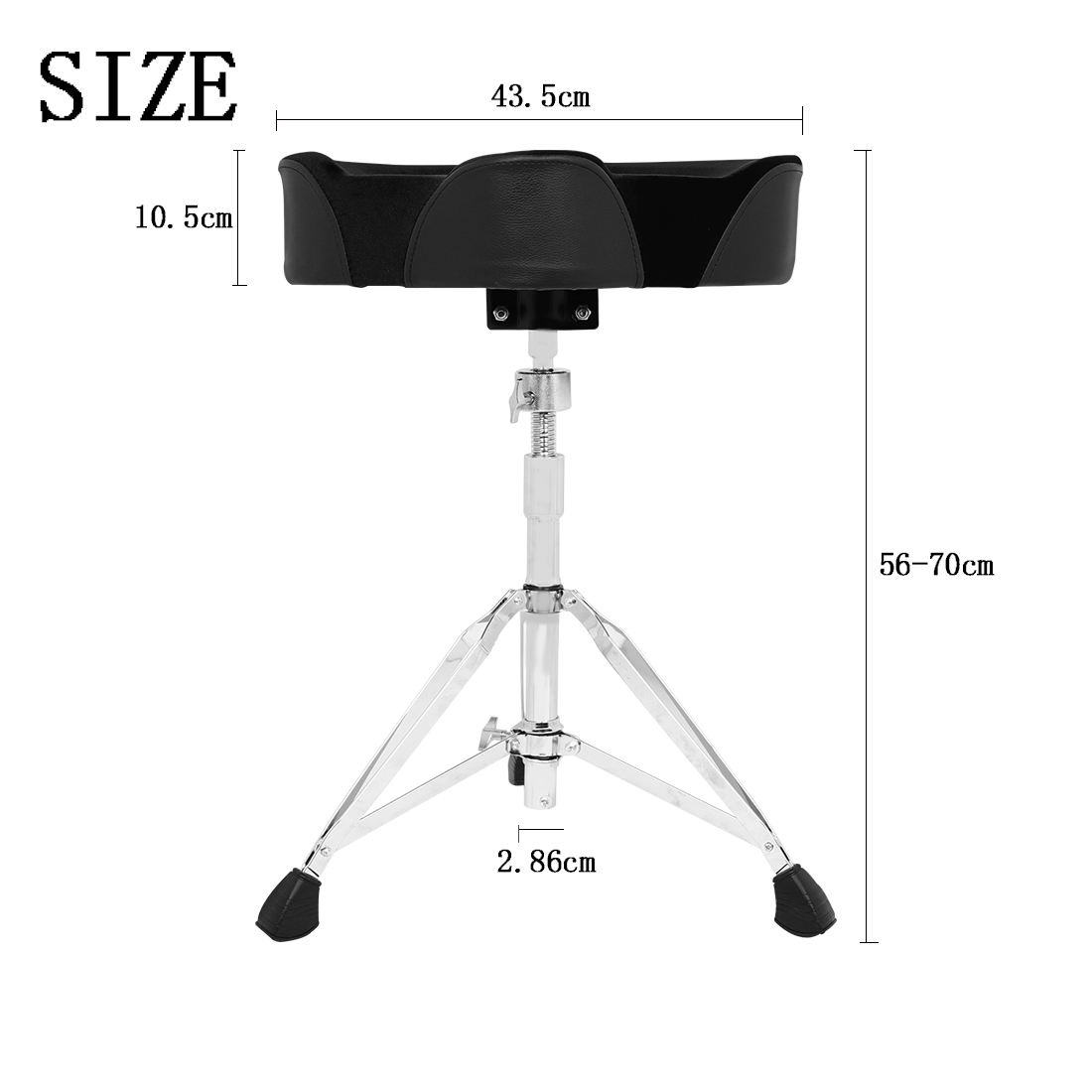 Uniwersalny stołek perkusyjny, – Drum Throne Adjustable recenzja i cena