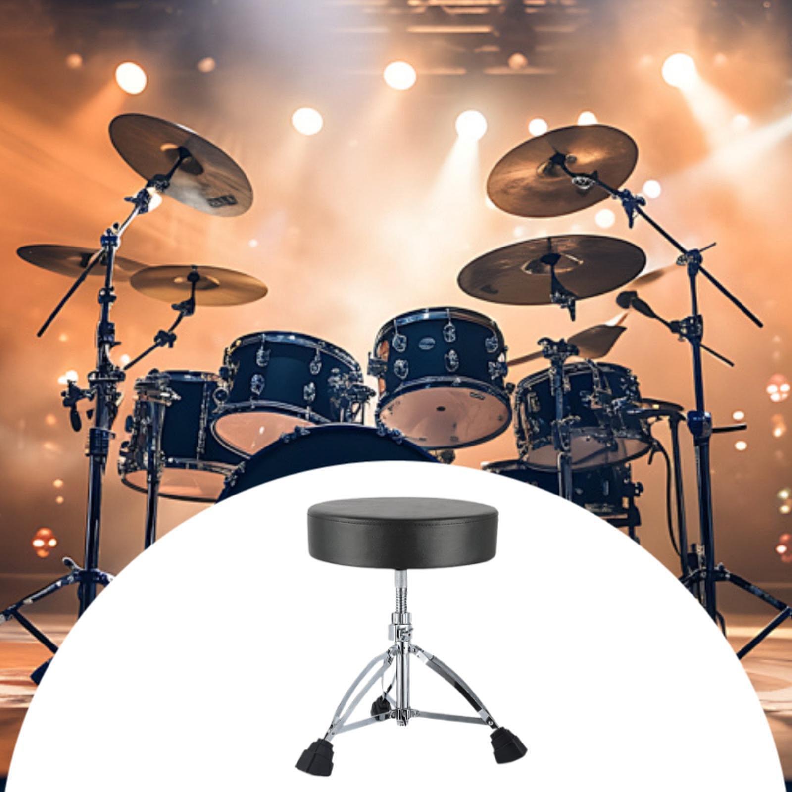 Stołek perkusyjny z gąbką o wy – Drum Throne Adjustable recenzja i cena