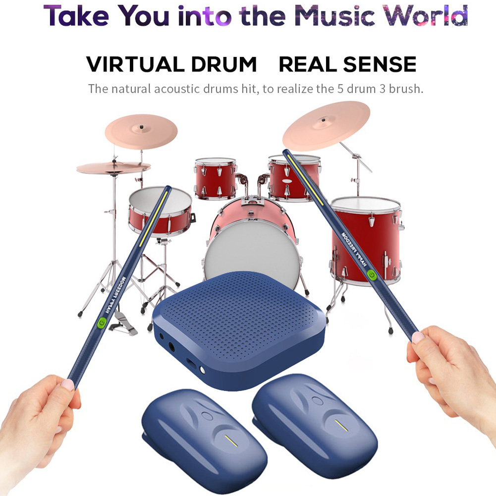 Elektroniczne wirtualne pałecz – Electronic Drum Kit For Kids recenzja i cena