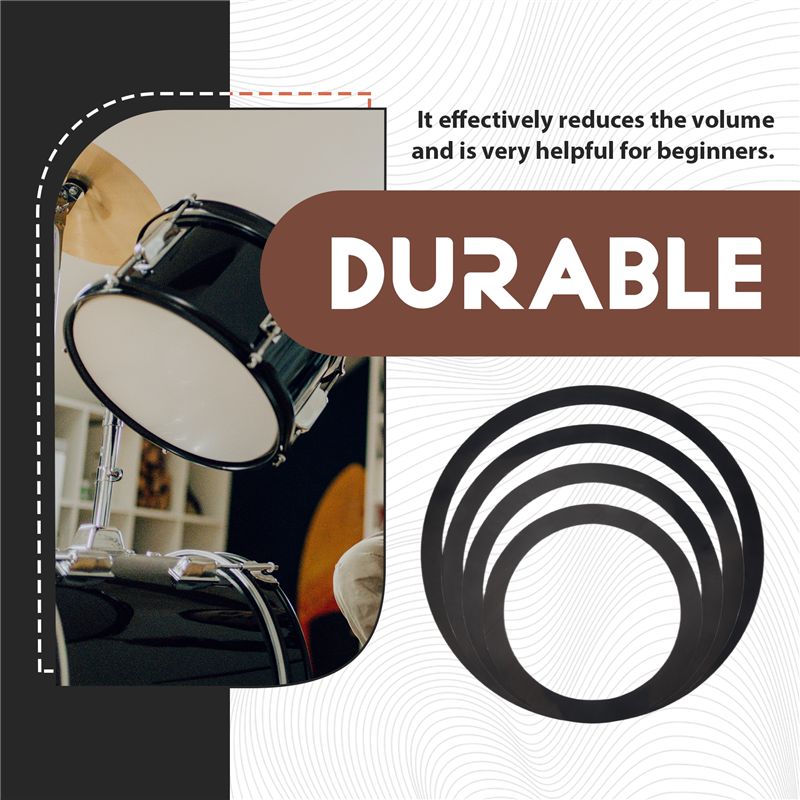 HOTB72A 4 szt. Wyciszacze do p – Drum Practice Pad recenzja i cena