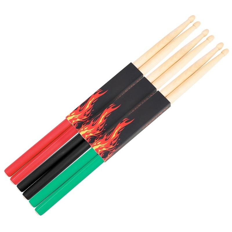 U2JB 3 pary patyki perkusyjne  – Drumsticks 5A Maple recenzja i cena
