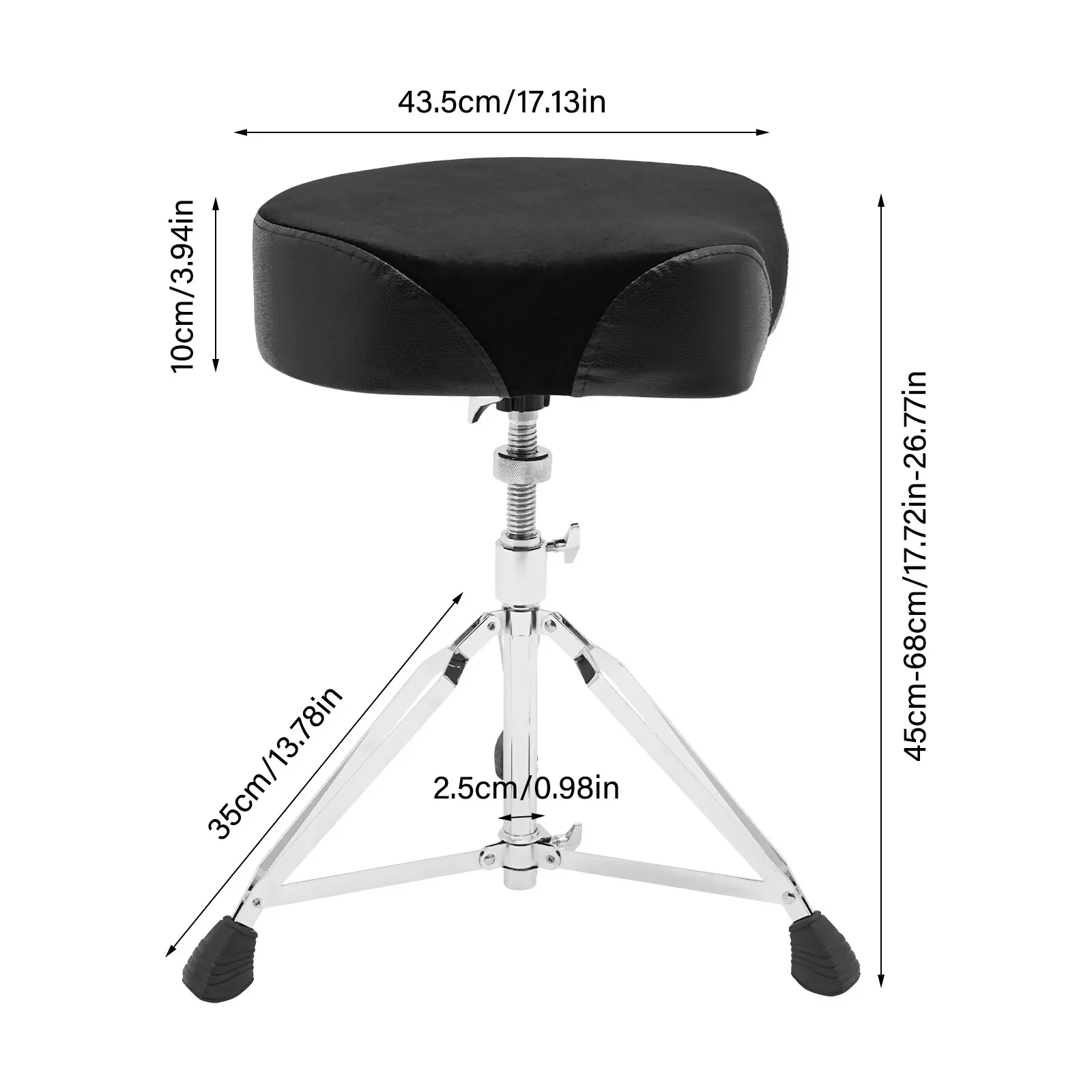 Tron perkusyjny Grube wyścieła – Drum Throne Adjustable recenzja i cena