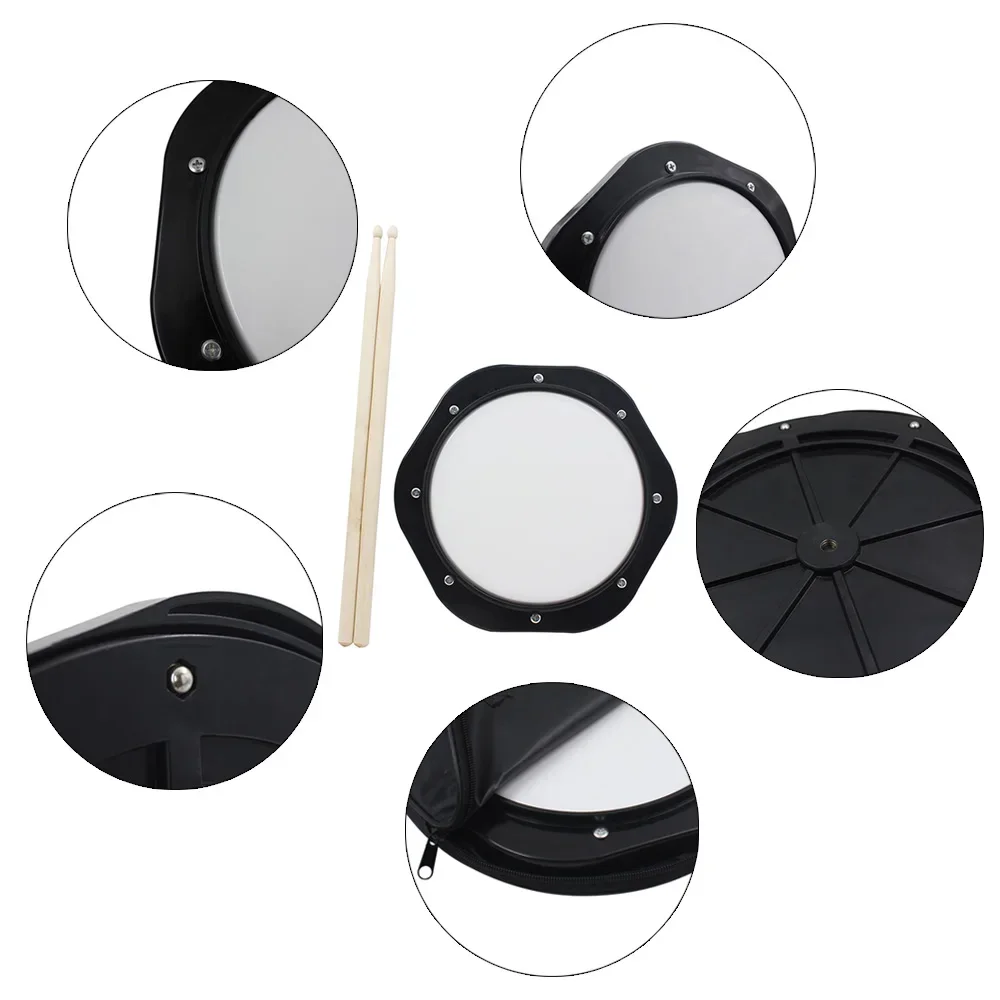 10-calowe zestawy bębnów do ćw – Drum Practice Pad recenzja i cena