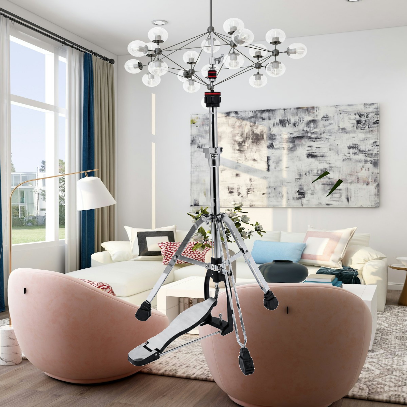 Stojak na talerze perkusyjne H – Electronic Drum Rack Stand recenzja i cena
