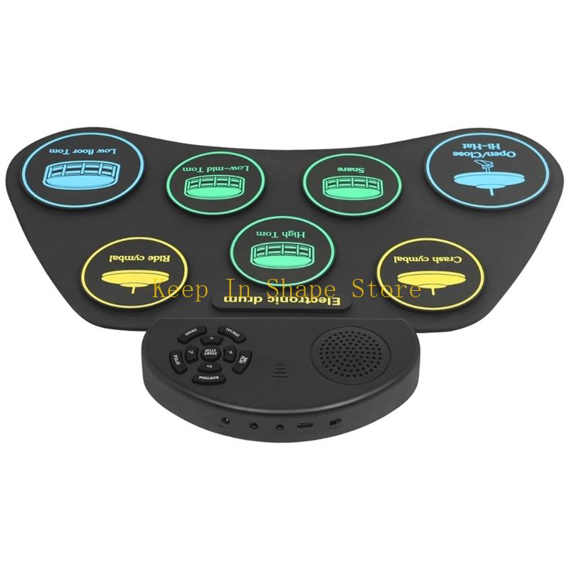 U1JC Zwijany elektroniczny zes – Electronic Drum Set Roll Up recenzja i cena