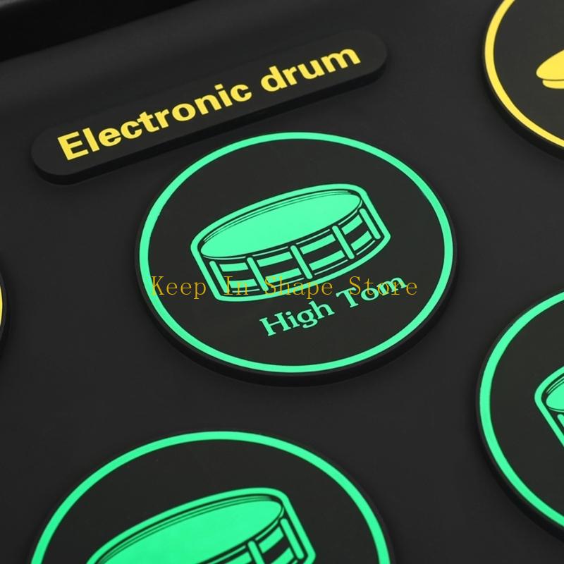 U1JC Zwijany elektroniczny zes – Electronic Drum Set Roll Up recenzja i cena