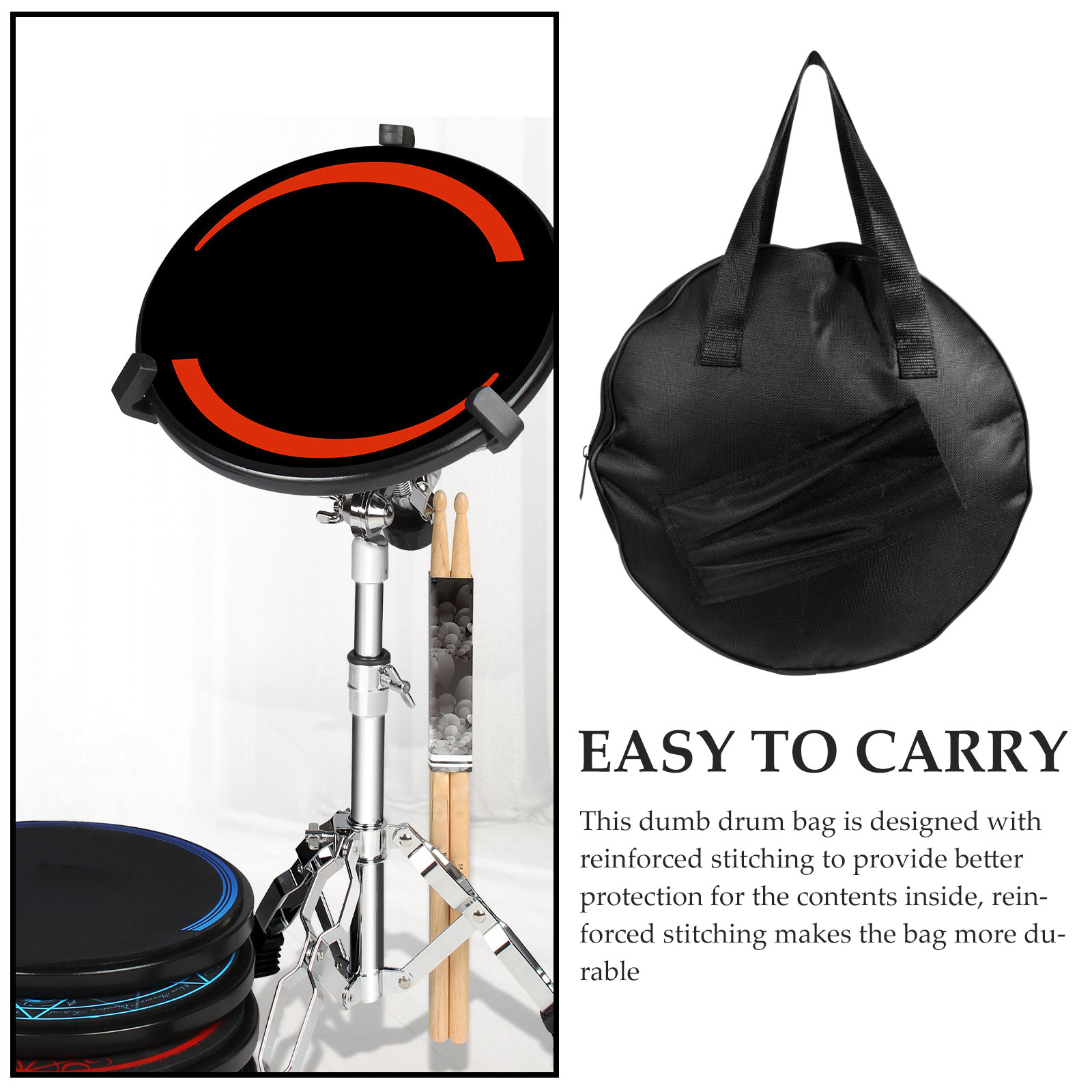 Torba do przenoszenia perkusji – Drum Practice Pad recenzja i cena