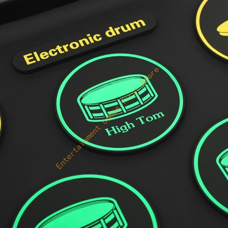Zwijany zestaw do ćwiczeń perk – Electronic Drum Set Roll Up recenzja i cena
